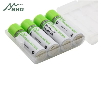 Aa Şarj Edilebilir Piller Usb